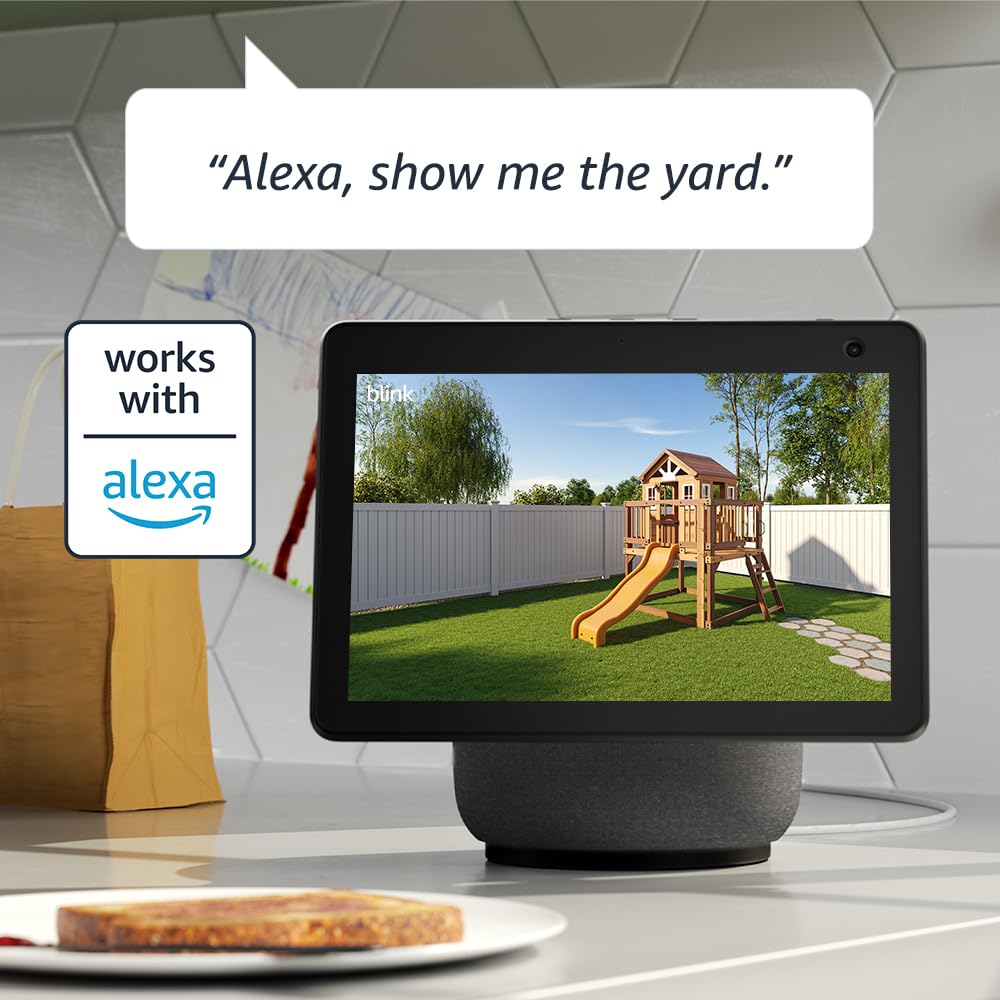 Blink Outdoor 4 (newest model), Wireless smart security camera, two-year battery, 1080p HD day and infrared night live view, two-way talk – 5 camera system - Image 6